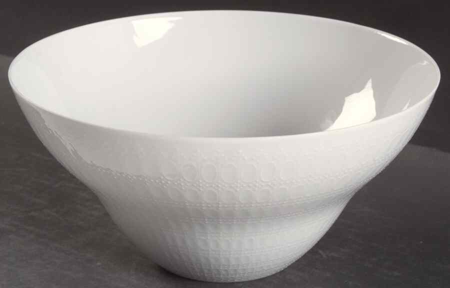 Romance (All White) 8" Round Vegetable Bowl by Rosenthal - Continental-1