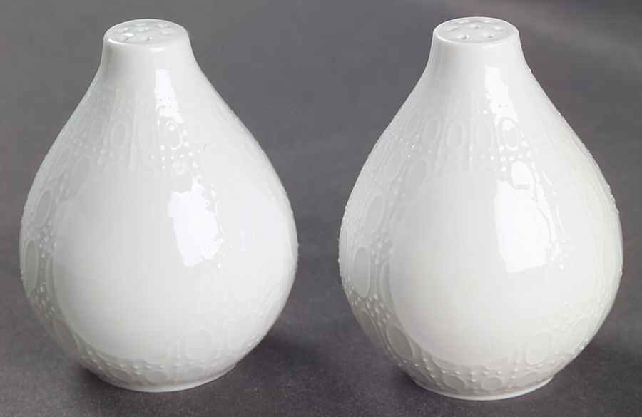 Romance (All White) Salt & Pepper Set by Rosenthal - Continental-1