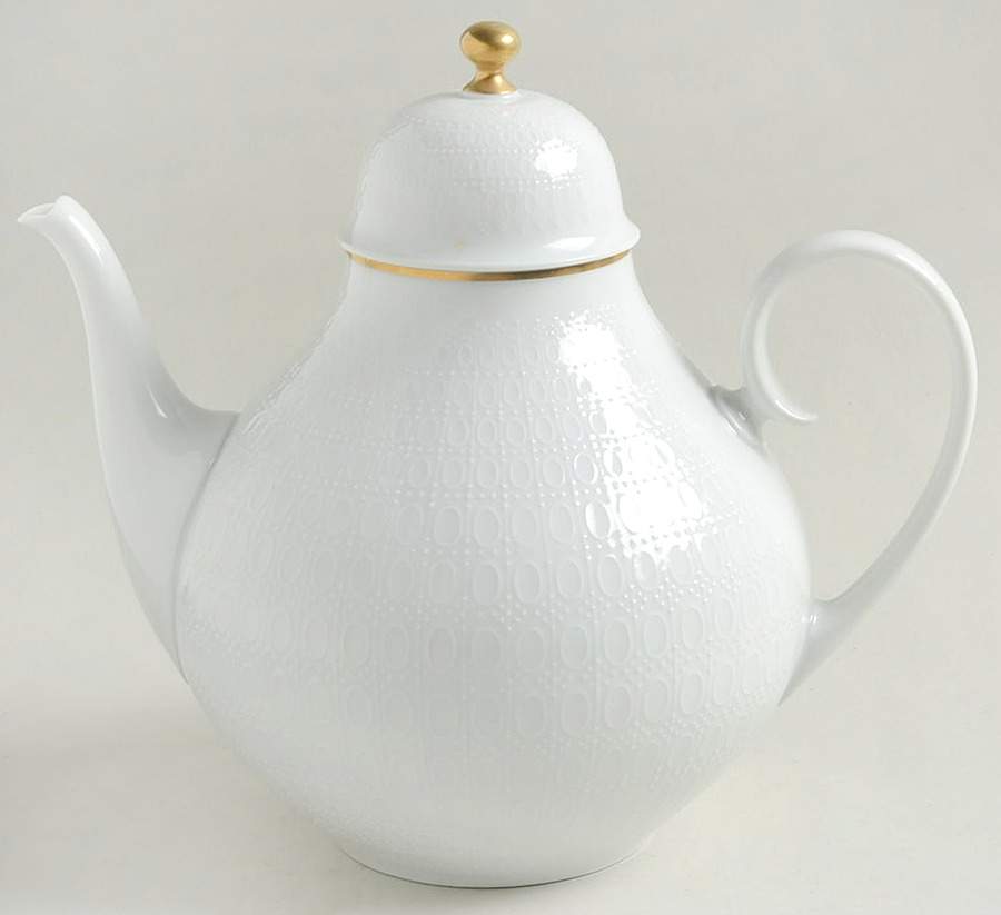 Motif Gold Band Teapot & Lid by Rosenthal - Continental-1
