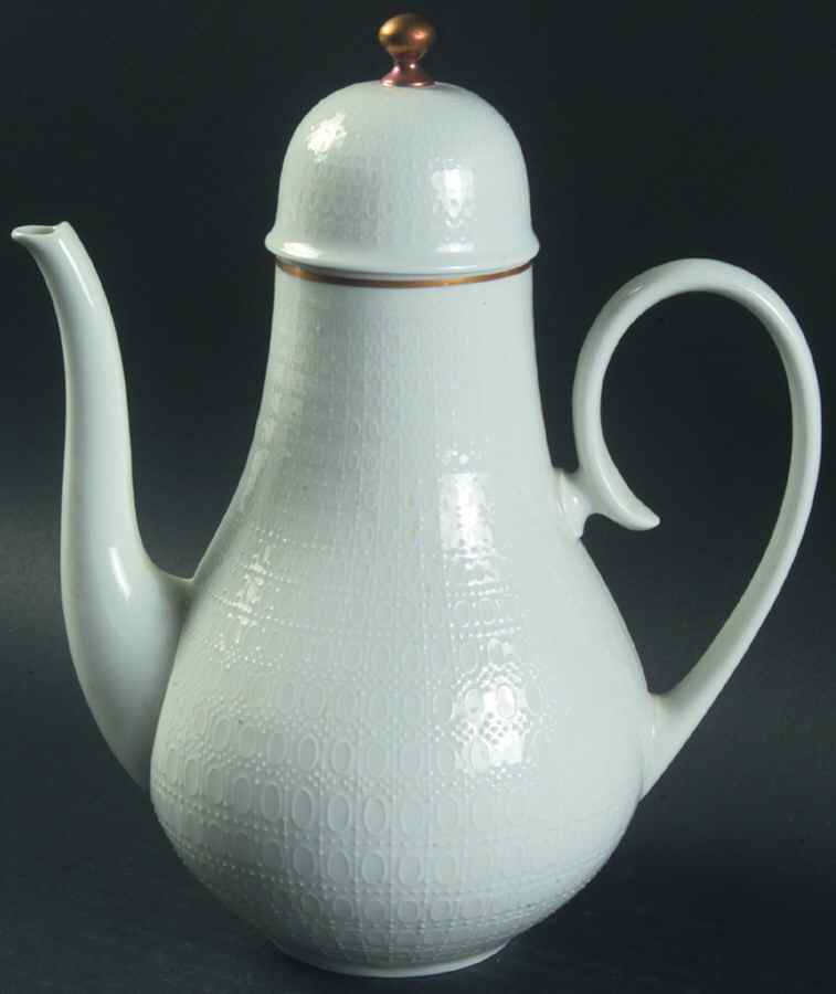 Motif Gold Band Mini Coffee Pot & Lid by Rosenthal - Continental-1