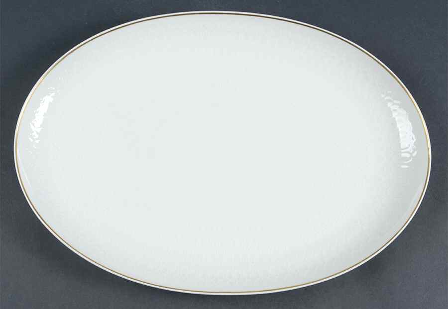 Motif Gold Band 14" Oval Serving Platter by Rosenthal - Continental-1