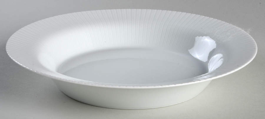Modulation White Rim Soup Bowl by Rosenthal - Continental-1