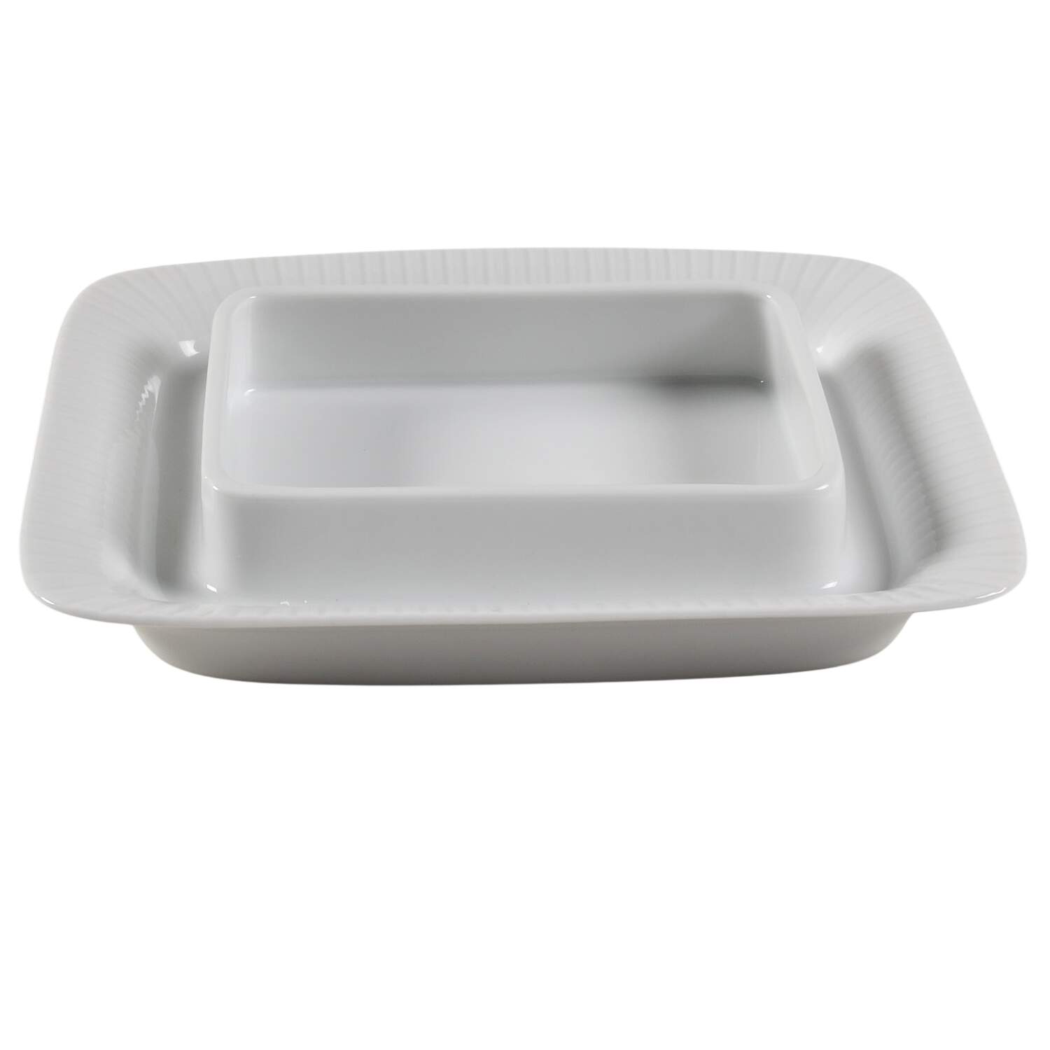 Modulation White Square Butter No Lid by Rosenthal - Continental-1
