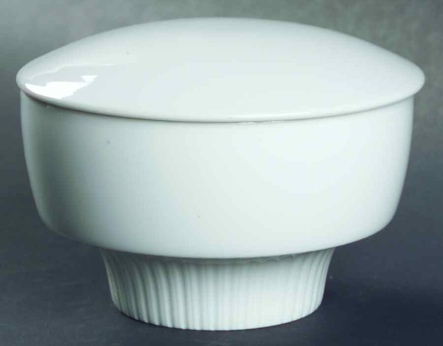 Modulation White Sugar Bowl & Lid by Rosenthal - Continental-1