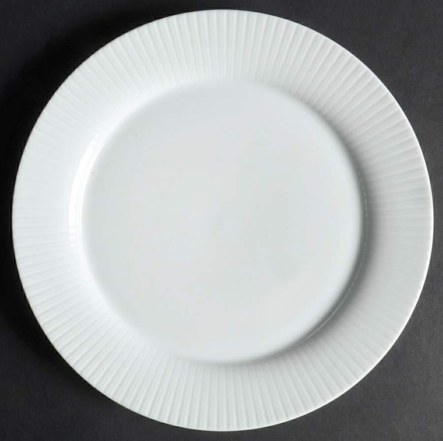 Modulation White Salad Plate by Rosenthal - Continental-1