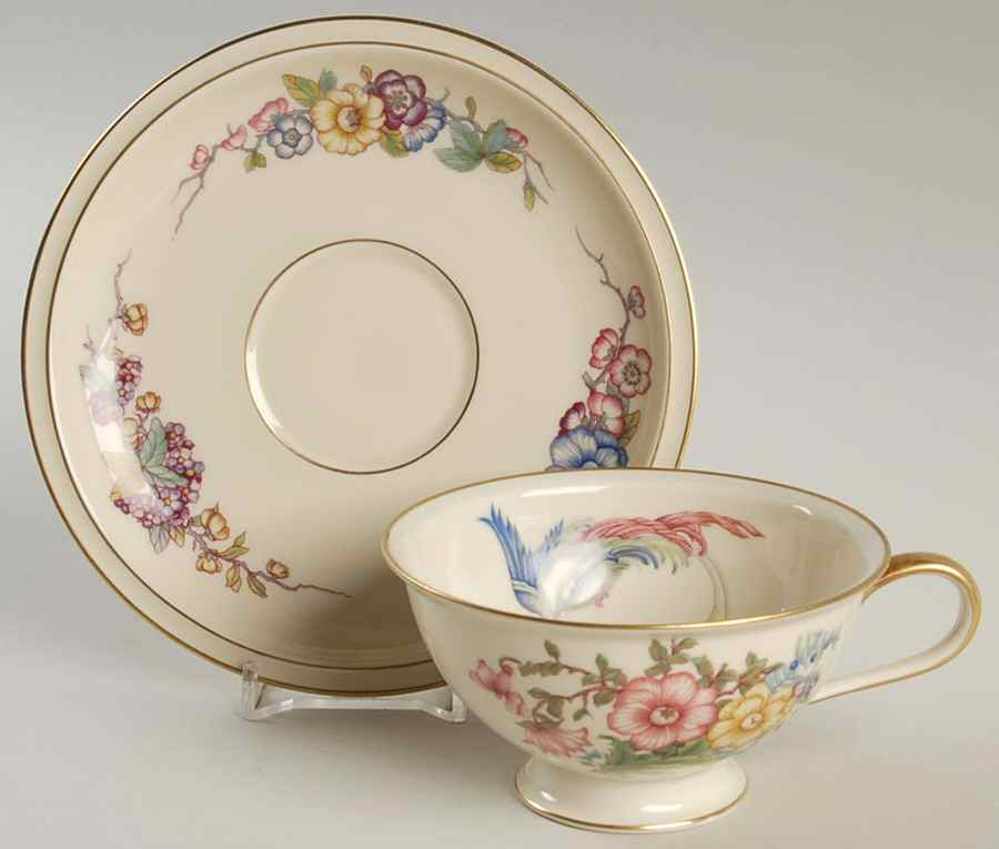 New Phoenix Footed Cup & Saucer Set by Rosenthal - Continental-1