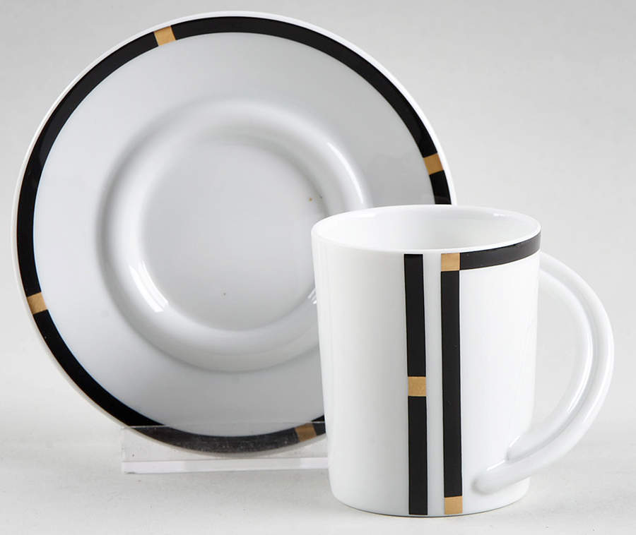 Nera Flat Demitasse Cup & Saucer Set by Rosenthal - Continental-1