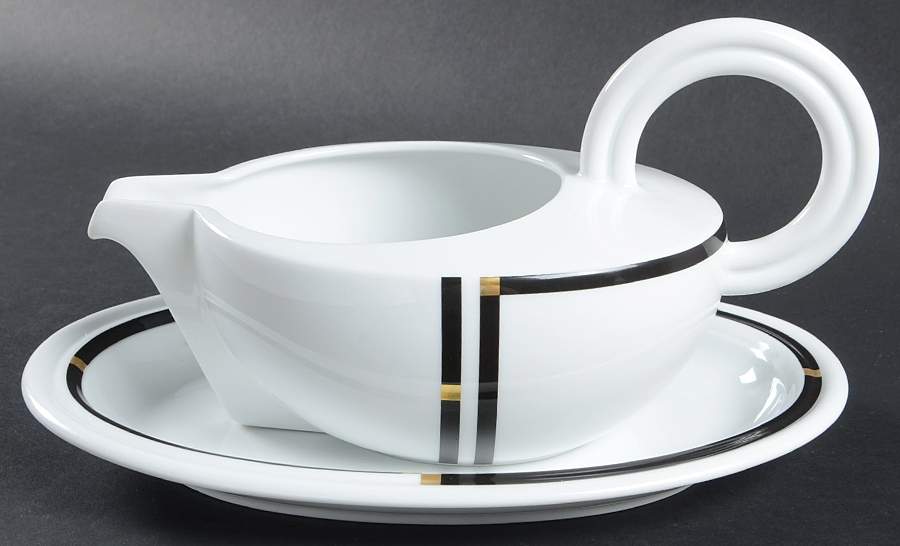 Nera Gravy Boat & Underplate/Relish by Rosenthal - Continental-1