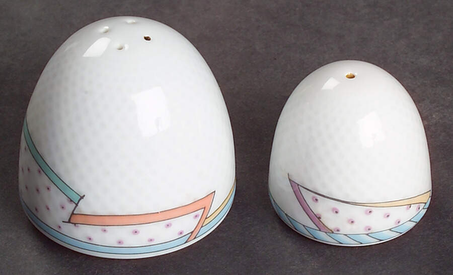 New Wave Salt & Pepper Set by Rosenthal - Continental-1