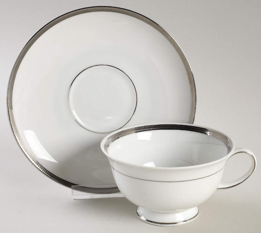 Nobility Footed Cup & Saucer Set by Rosenthal - Continental-1