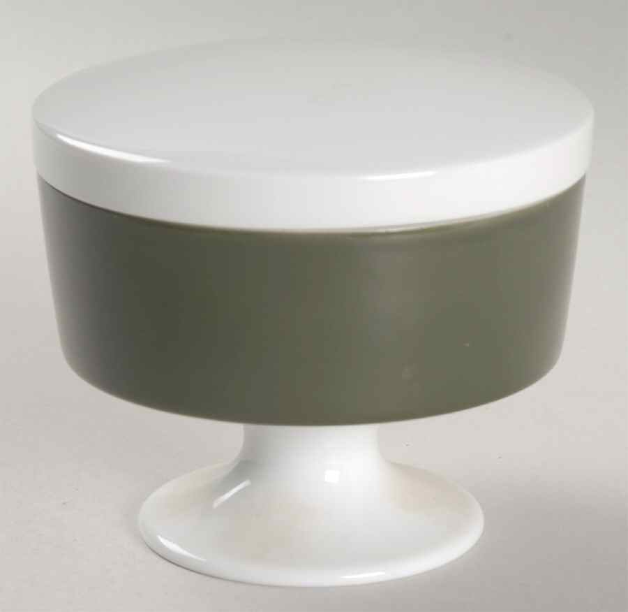 Olive Sugar Bowl & Lid by Rosenthal - Continental-1