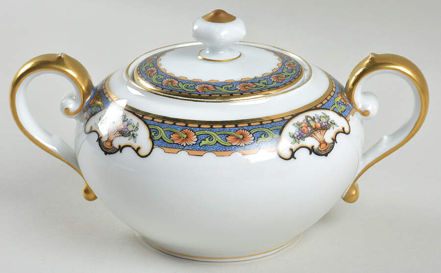 Old Virginia Sugar Bowl & Lid by Rosenthal - Continental-1
