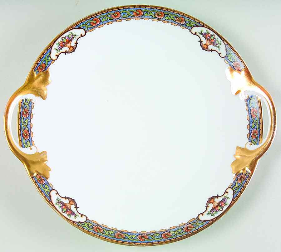 Old Virginia Handled Cake Plate by Rosenthal - Continental-1