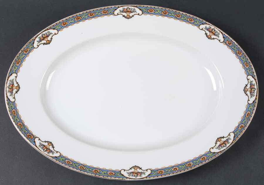 Old Virginia 14" Oval Serving Platter by Rosenthal - Continental-1