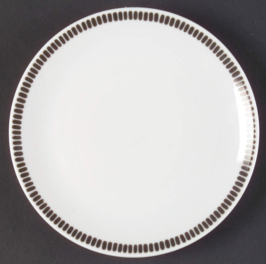 Onyx Grey Bread & Butter Plate by Rosenthal - Continental-1