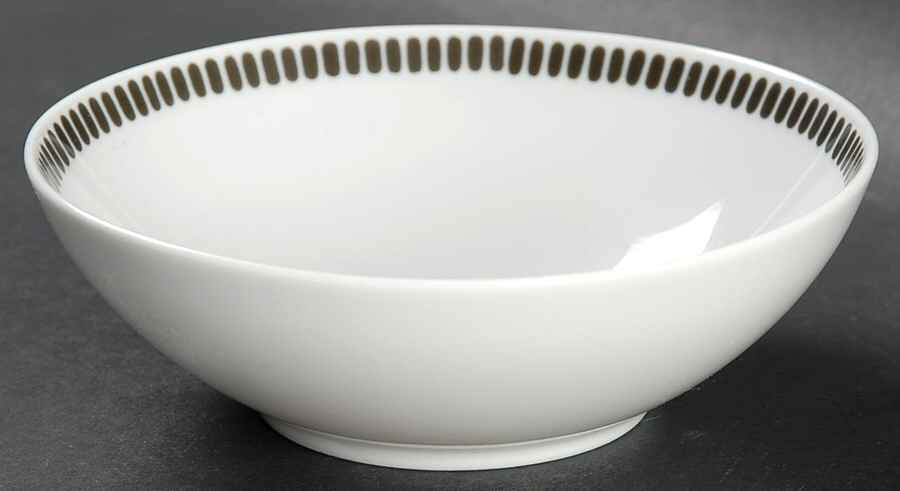 Onyx Grey Fruit/Dessert (Sauce) Bowl by Rosenthal - Continental-1