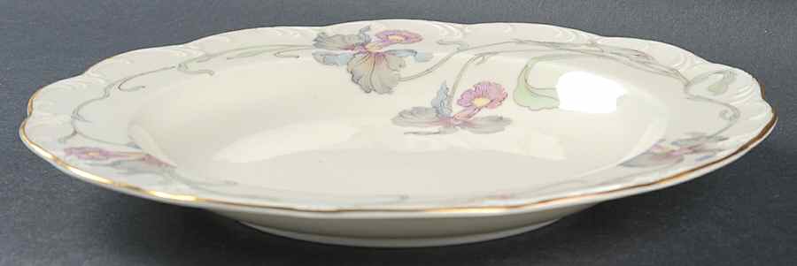 Orchid Blossom Large Rim Soup Bowl by Rosenthal - Continental-1