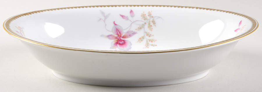 Orchid (Aida) 10" Oval Vegetable Bowl by Rosenthal - Continental-1