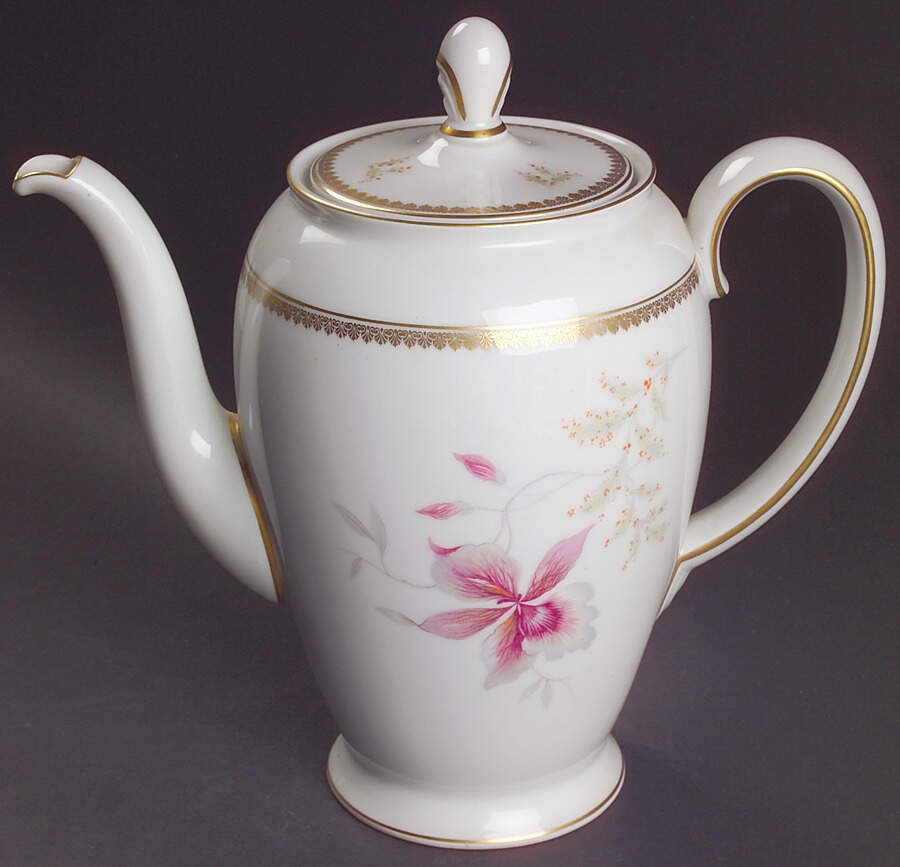 Orchid (Aida) Coffee Pot & Lid by Rosenthal - Continental-1