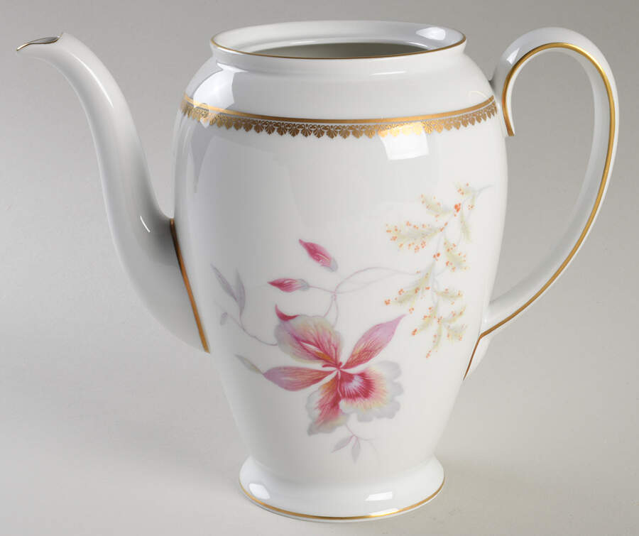 Orchid (Aida) Coffee Pot No Lid by Rosenthal - Continental-1