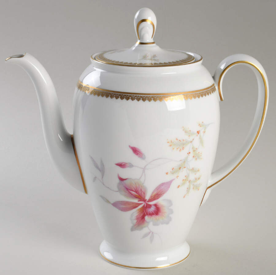Orchid (Aida) Coffee Pot & Lid by Rosenthal - Continental-1