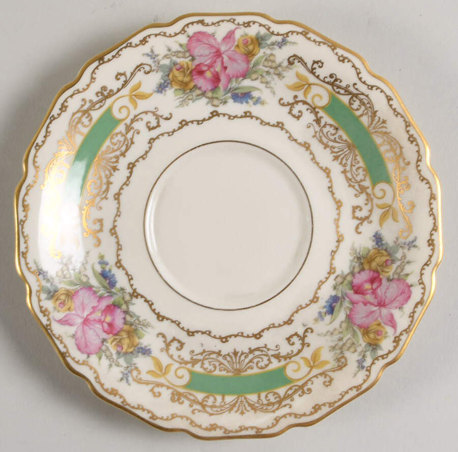 The Orchid (Ivory) Saucer for Footed Cup by Rosenthal - Continental-1