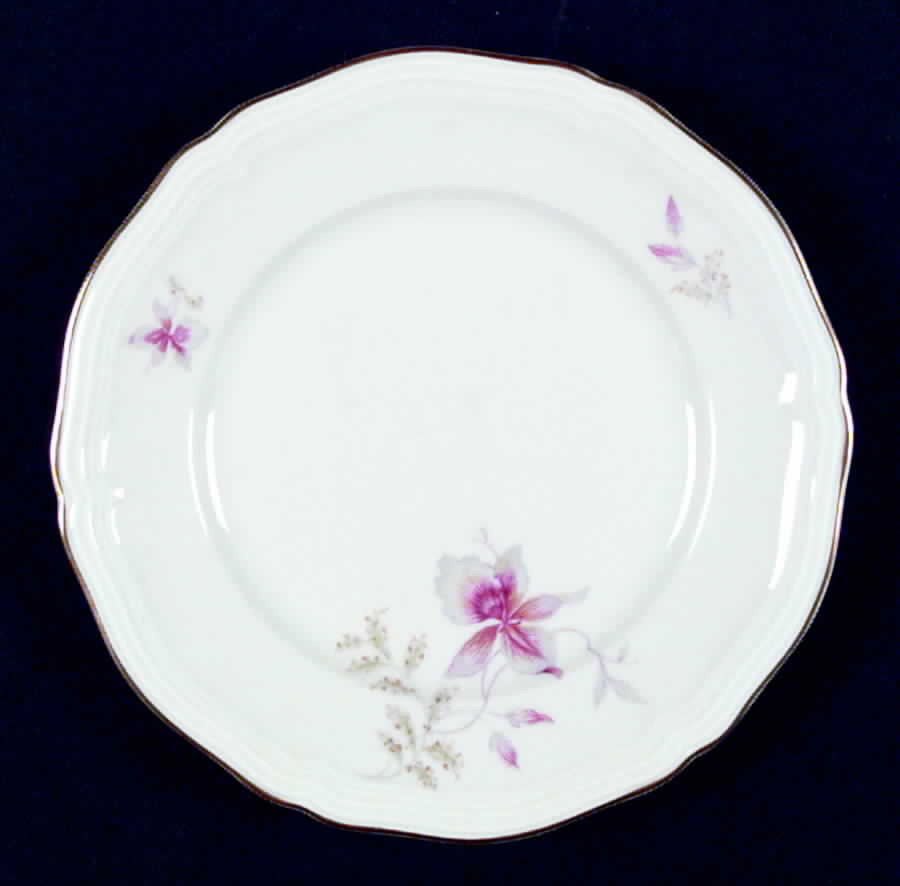 Orchid (Chippendale, White) Salad Plate by Rosenthal - Continental-1