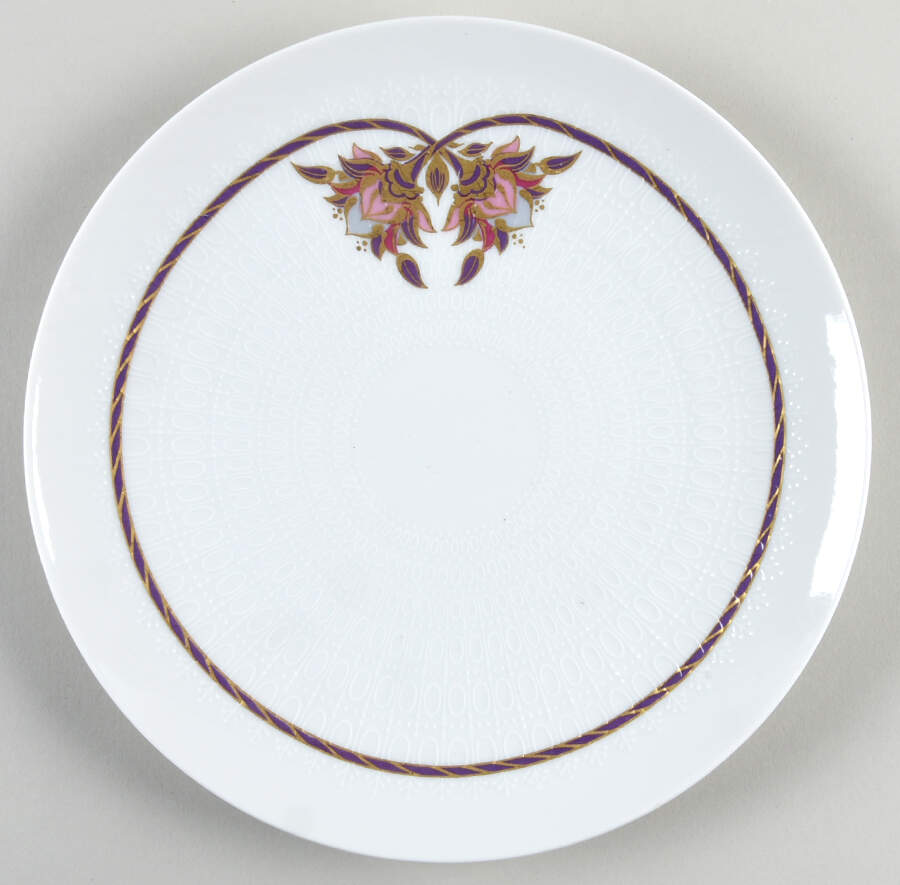 Orchid (Romance) Salad Plate by Rosenthal - Continental-1
