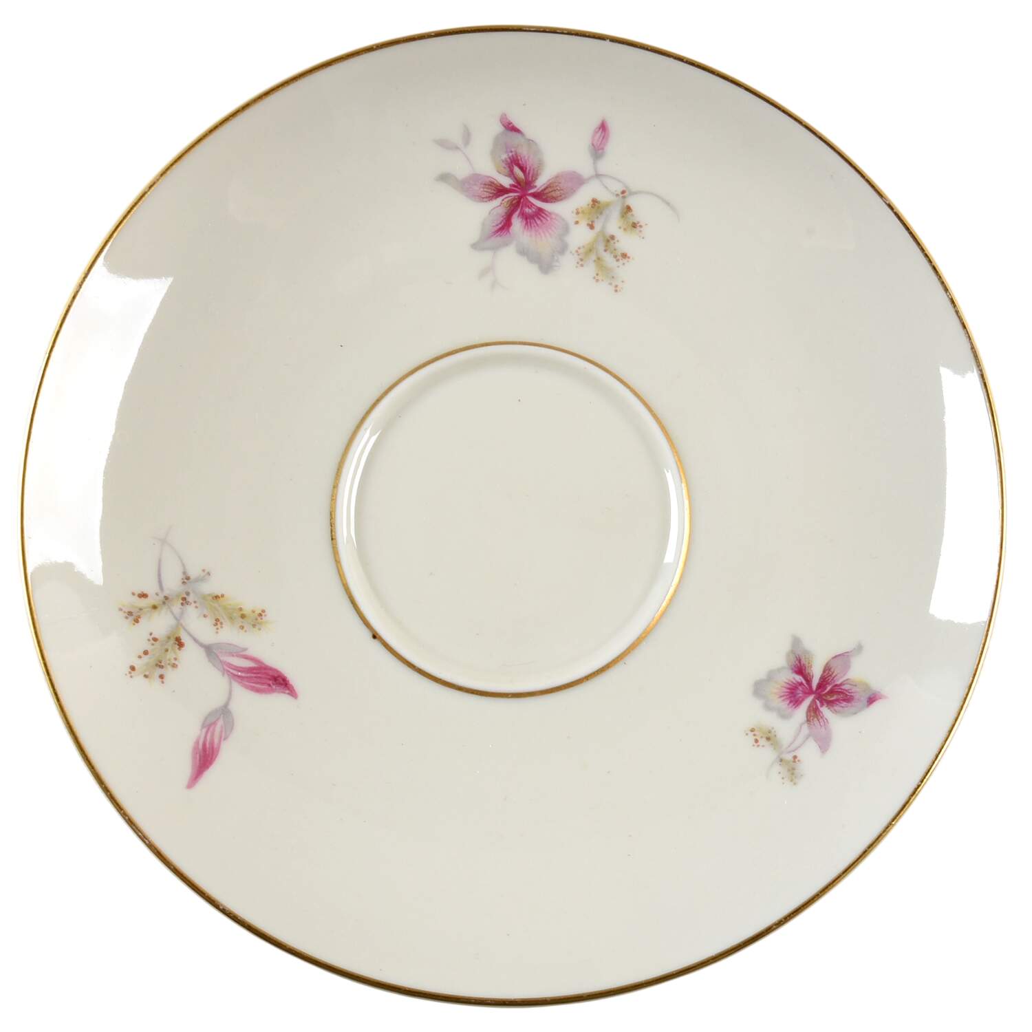 Orchid (Aida, Ivory) Saucer by Rosenthal - Continental-1