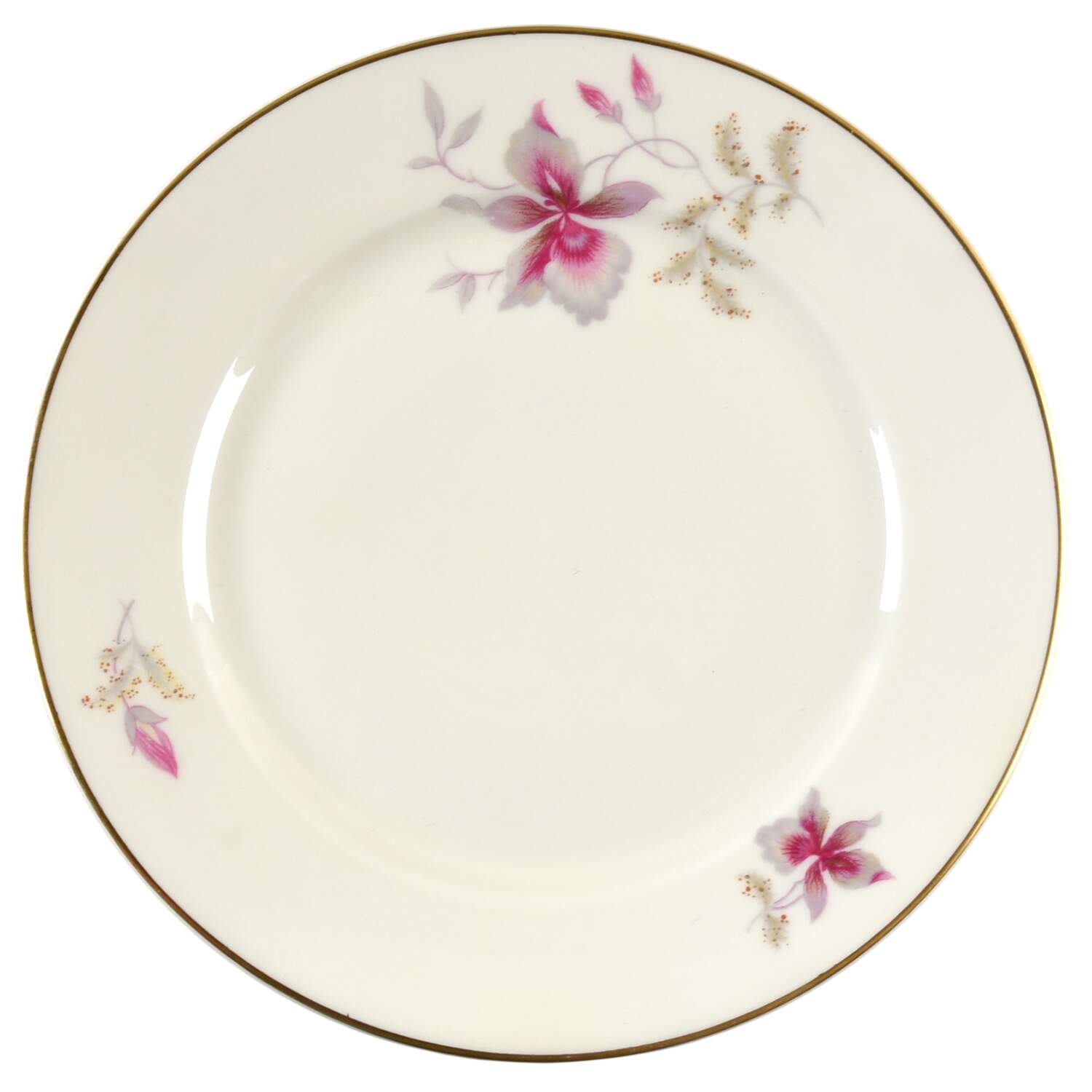 Orchid (Aida, Ivory) Bread & Butter Plate by Rosenthal - Continental-1