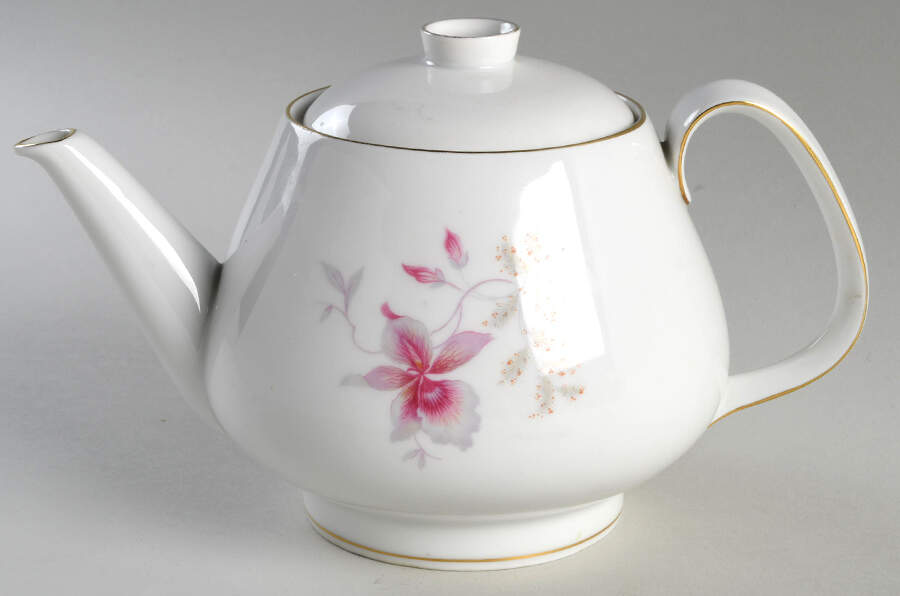 Orchid (Form E) Teapot & Lid by Rosenthal - Continental-1