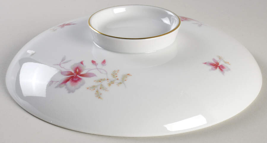 Orchid (Form E) Lid for Round Vegetable by Rosenthal - Continental-1