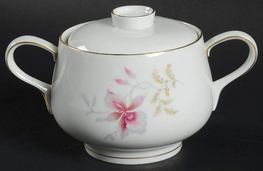 Orchid (Form E) Sugar Bowl & Lid by Rosenthal - Continental-1