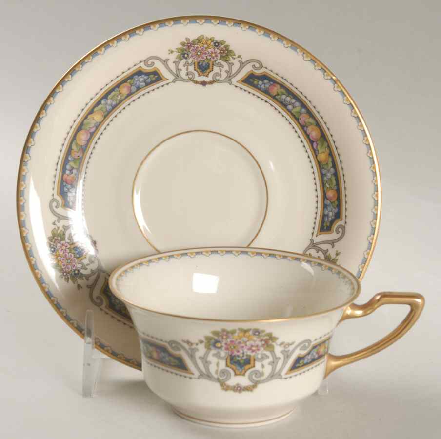 Orelay Flat Cup & Saucer Set by Rosenthal - Continental-1