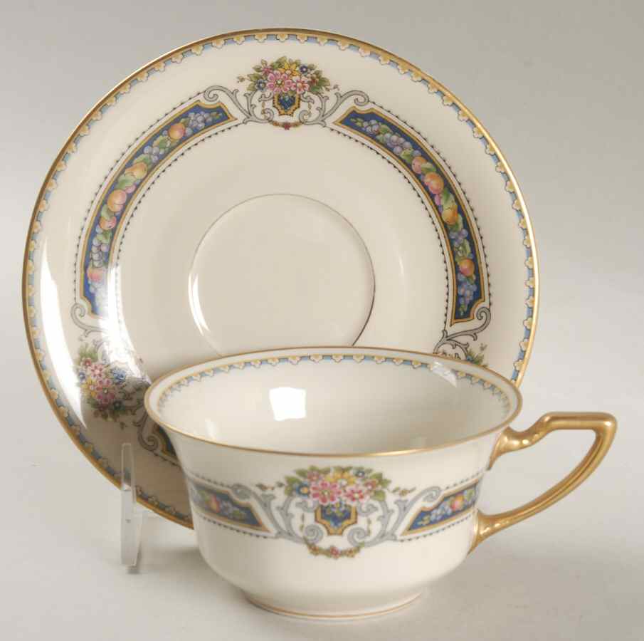 Orelay Flat Cup & Saucer Set by Rosenthal - Continental-1