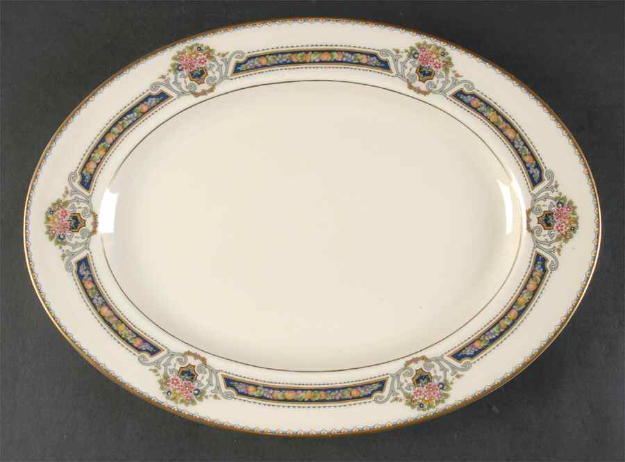 Orelay 13" Oval Serving Platter by Rosenthal - Continental-1