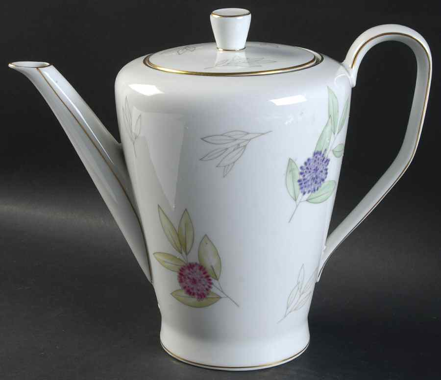 Pariser Herbst White Coffee Pot & Lid by Rosenthal - Continental-1