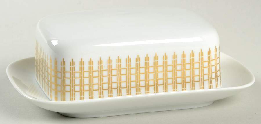 Palais Square Covered Butter by Rosenthal - Continental-1
