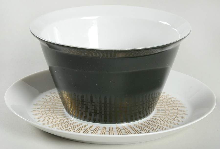 Palais Gravy Boat with Attached Underplate by Rosenthal - Continental-1