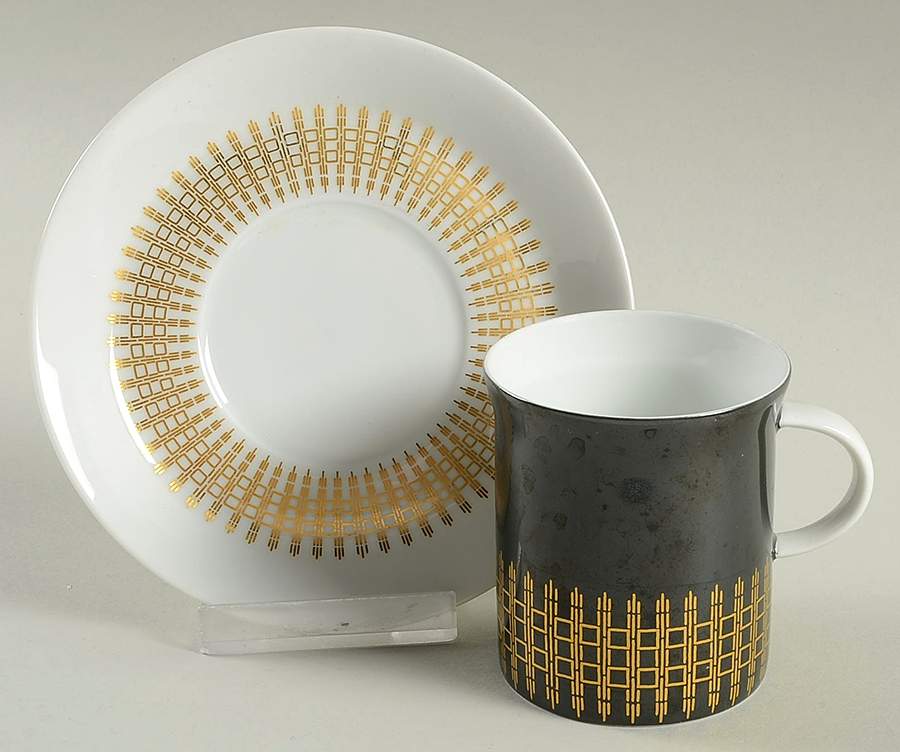 Palais Flat Demitasse Cup & Saucer Set by Rosenthal - Continental-1
