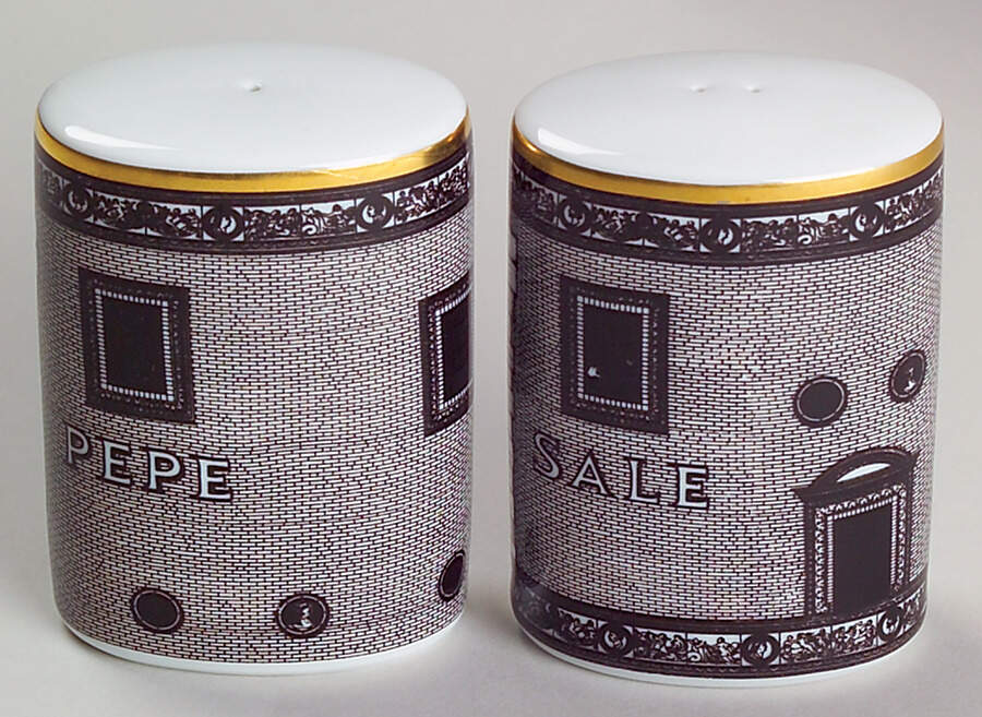 Palladiana Salt & Pepper Set by Rosenthal - Continental-1