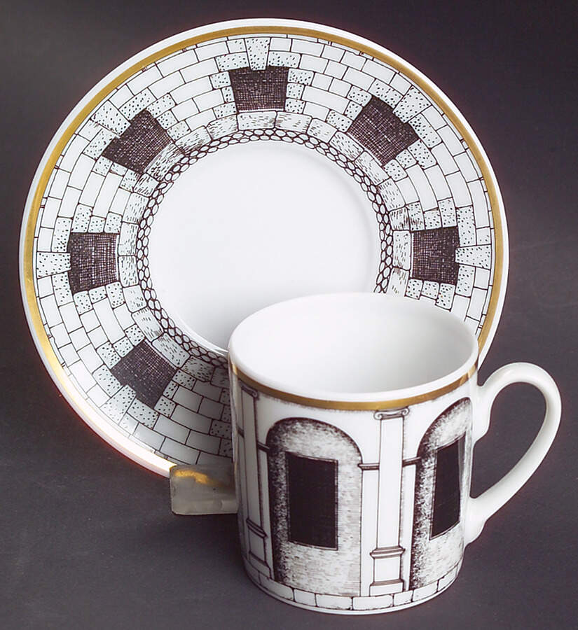 Palladiana Flat Demitasse Cup & Saucer Set by Rosenthal - Continental-1