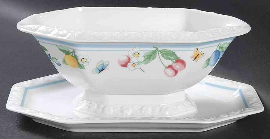 Paradies Gravy Boat with Attached Underplate by Rosenthal - Continental-1