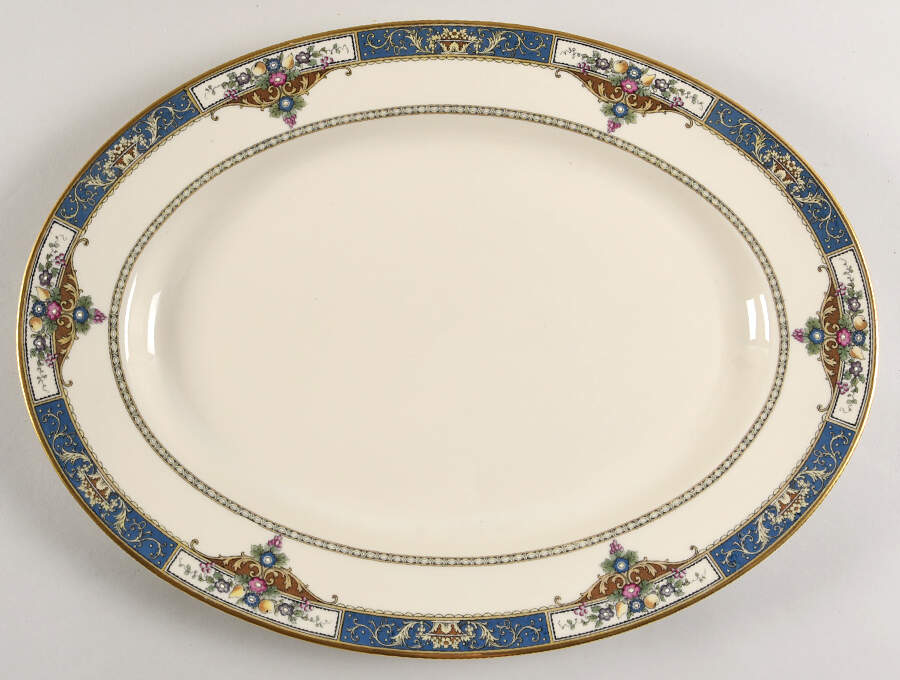 Parsival 15" Oval Serving Platter by Rosenthal - Continental-1