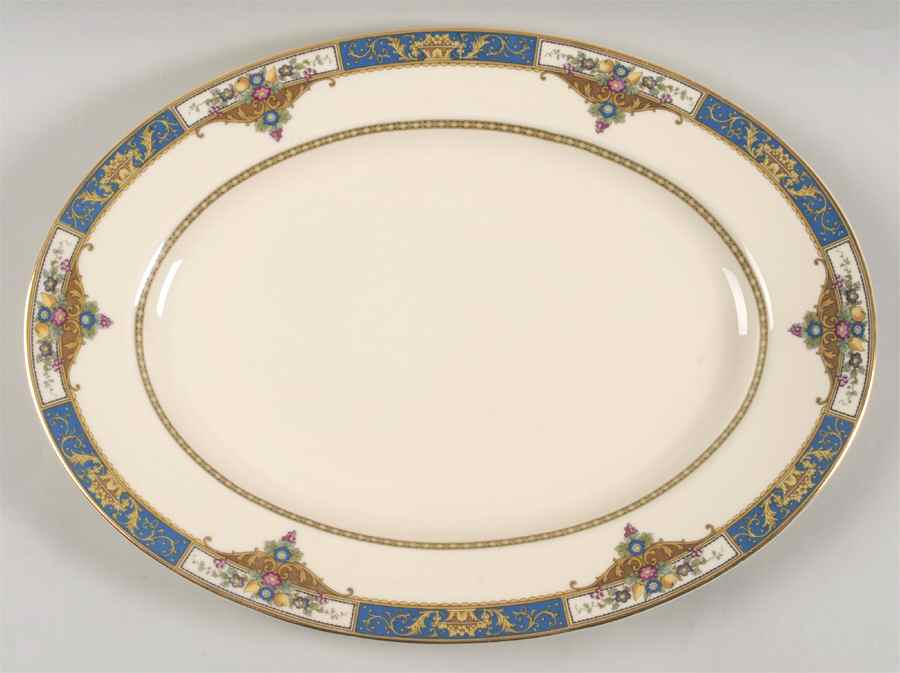 Parsival 14" Oval Serving Platter by Rosenthal - Continental-1