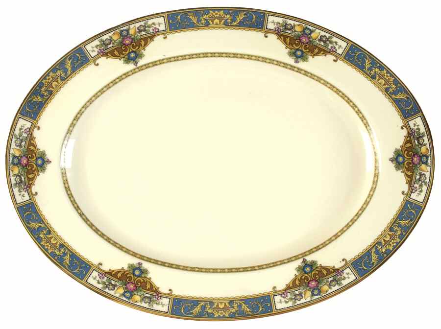 Parsival 12" Oval Serving Platter by Rosenthal - Continental-1