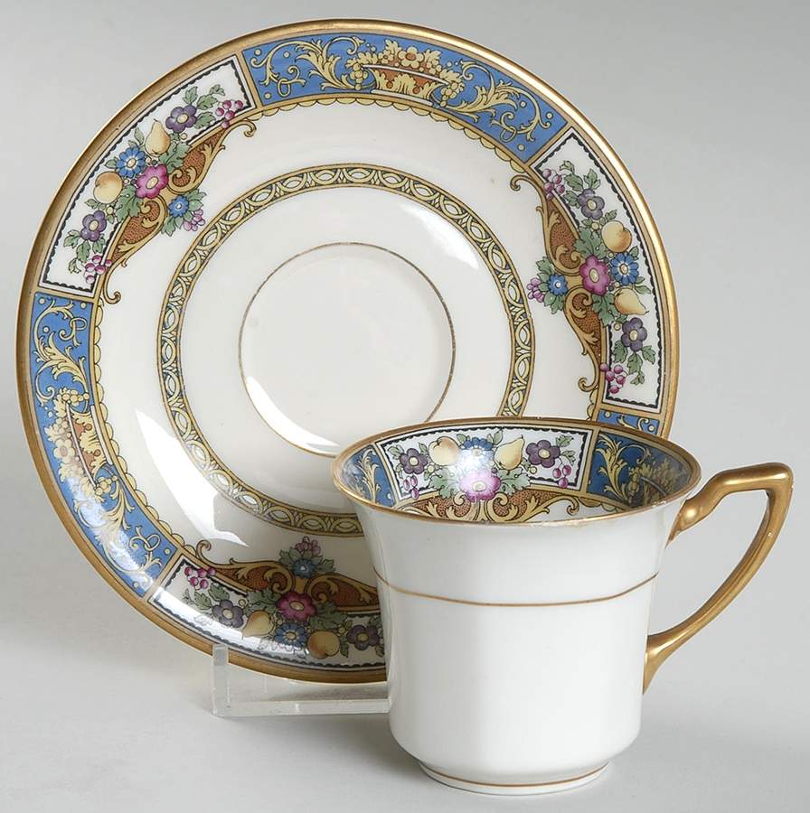 Parsival Flat Demitasse Cup & Saucer Set by Rosenthal - Continental-1