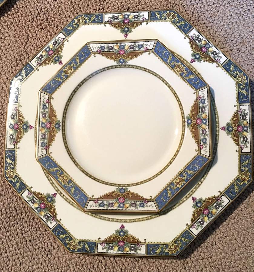Parsival Octagonal Salad Plate by Rosenthal - Continental-1