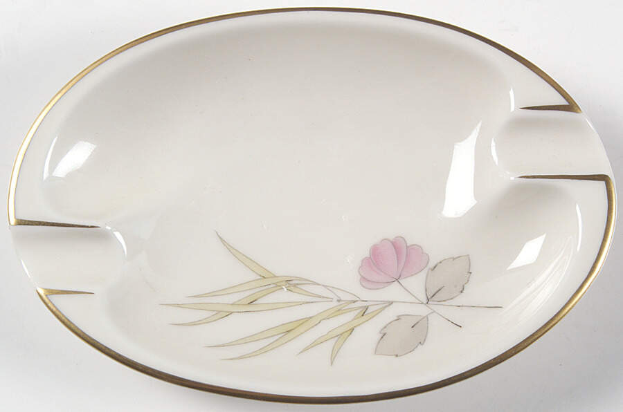 Parisian Spring Ivory (Gold Trim) Small Ashtray by Rosenthal - Continental-1