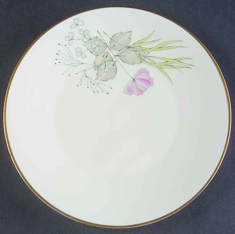 Parisian Spring Ivory (Gold Trim) Bread & Butter Plate by Rosenthal - Continental-1
